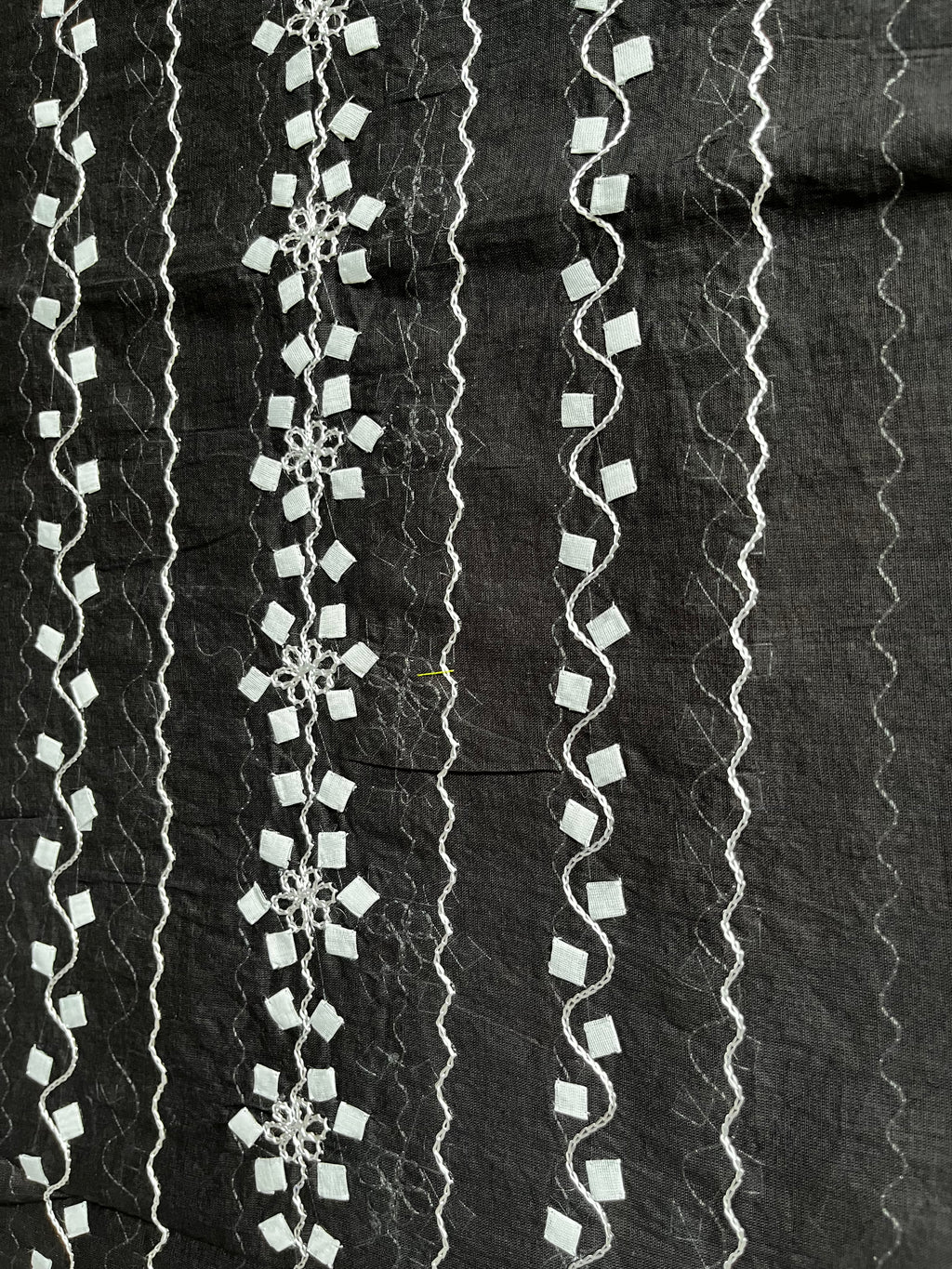Black & White Check Design Suit (Patchkari Edition)