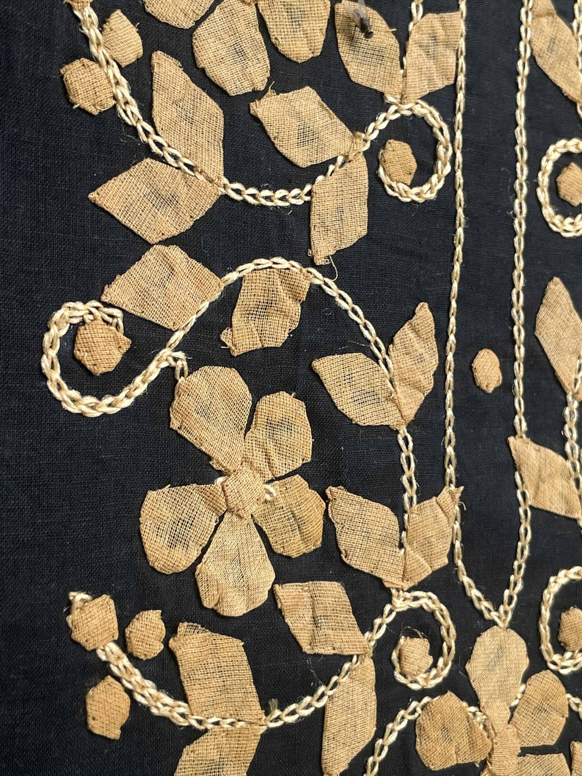 Black Suit with golden leafs (Patchkari Edition)